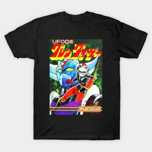 UFO Robot Grendizer Goldrake Goldorak Duke Fleed T-Shirt